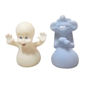 Vintage 1995 Pizza Hut Casper Glow In The Dark Puppets Lot Of 2